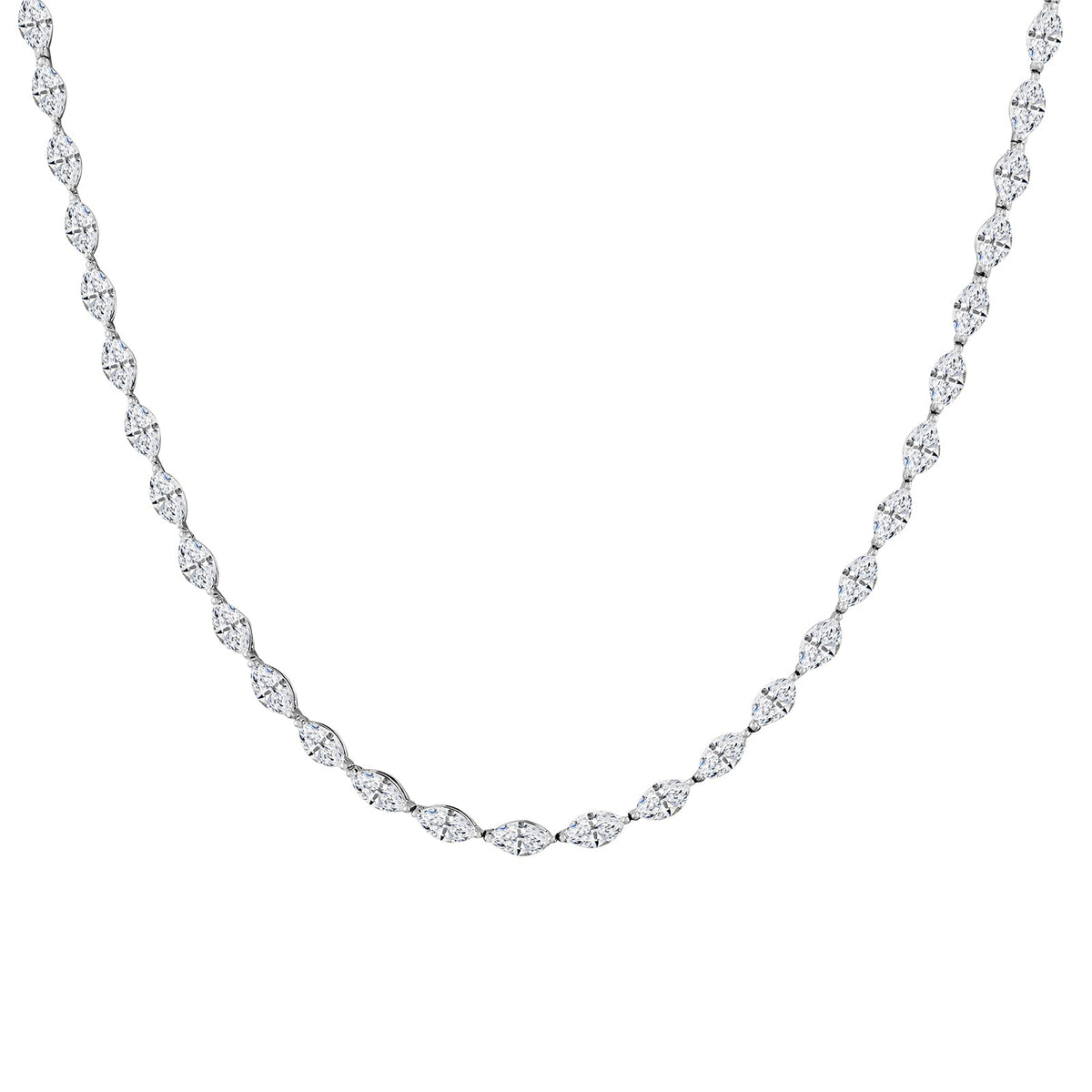 Diamond Marquise Necklace - DNODE00073