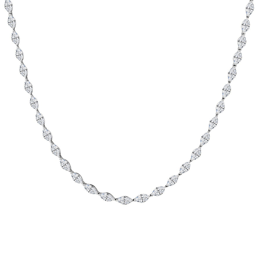 Diamond Marquise Necklace - DNODE00073