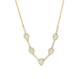Diamond Necklace-Diamond Necklace - DNNEL00307