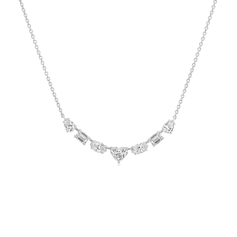 Diamond Necklace-Diamond Necklace - DNNKA00836