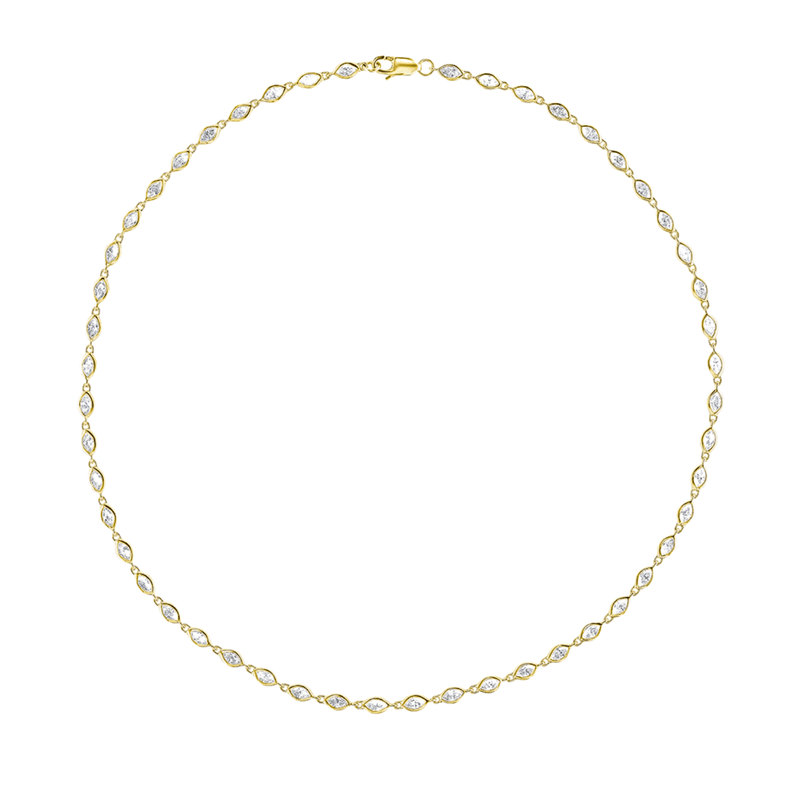 Diamond Necklace-Diamond Necklace - DNNKA00851