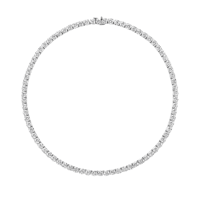 Diamond Necklace-Diamond Necklace - DNNKA00893