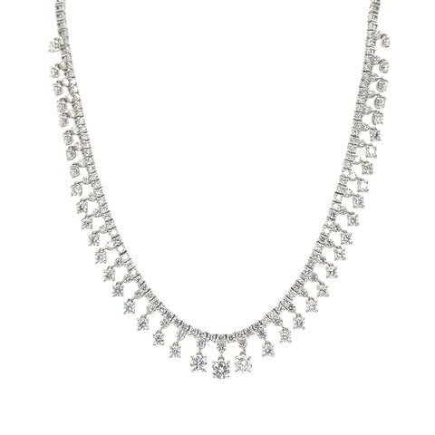 Diamond Necklace-Diamond Necklace - DNSOL08636