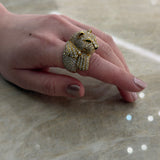 Diamond Panther Ring-Diamond Panther Ring - DRTIJ03187