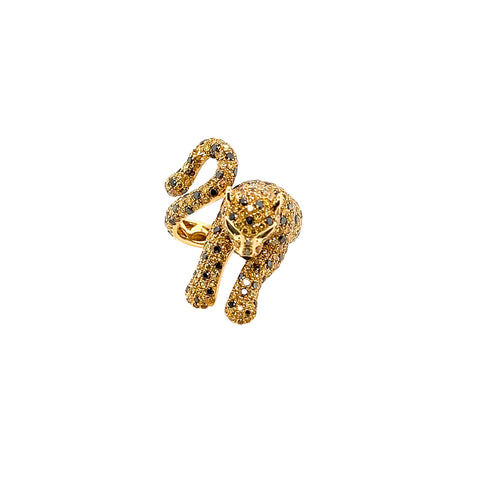 Diamond Panther Ring-Diamond Panther Ring - DRTIJ03766