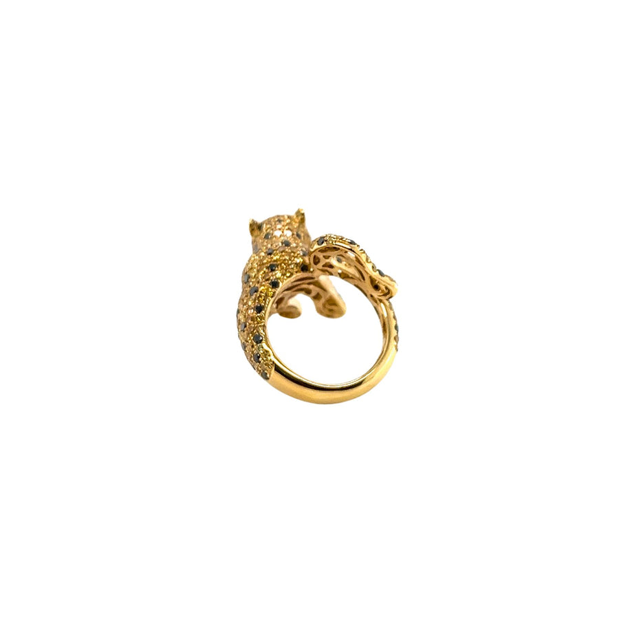 Diamond Panther Ring - DRTIJ03766
