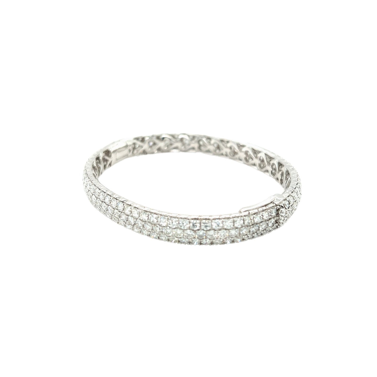 Diamond Pave Bangle - DBTIJ02348