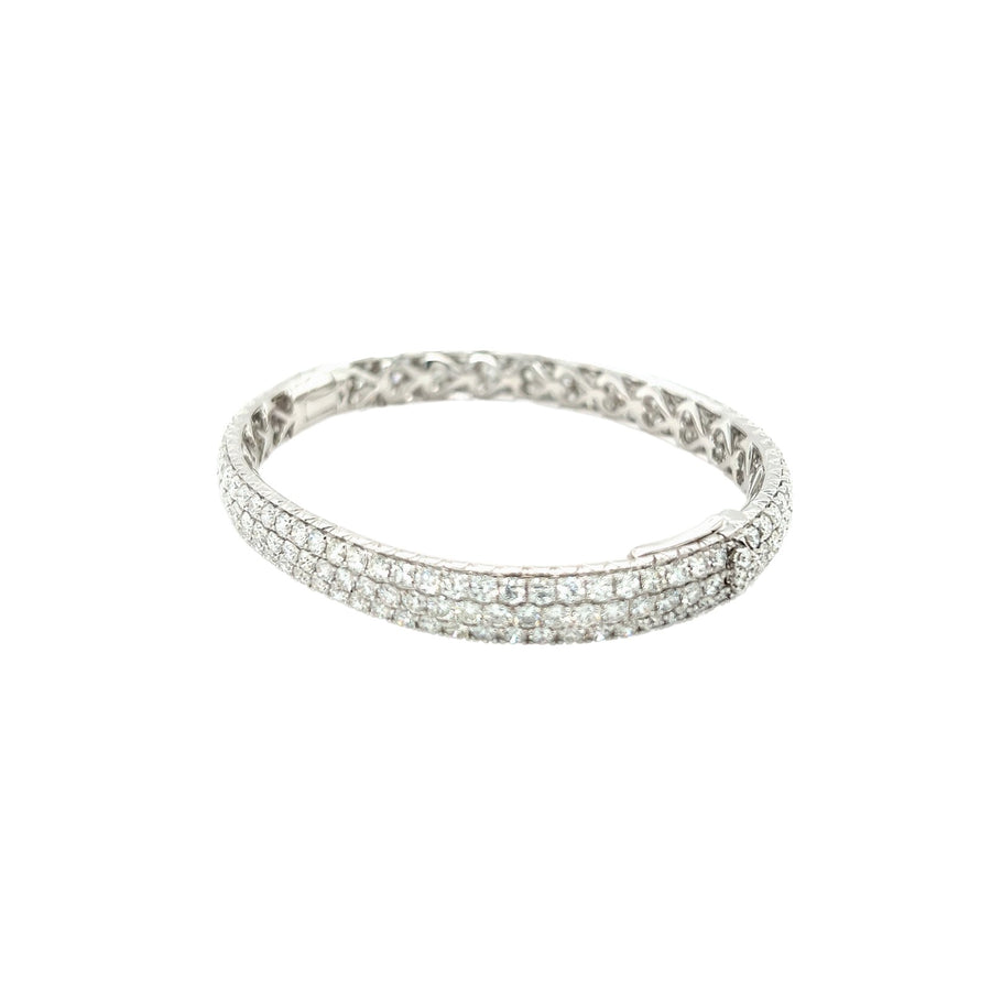 Diamond Pave Bangle - DBTIJ02348