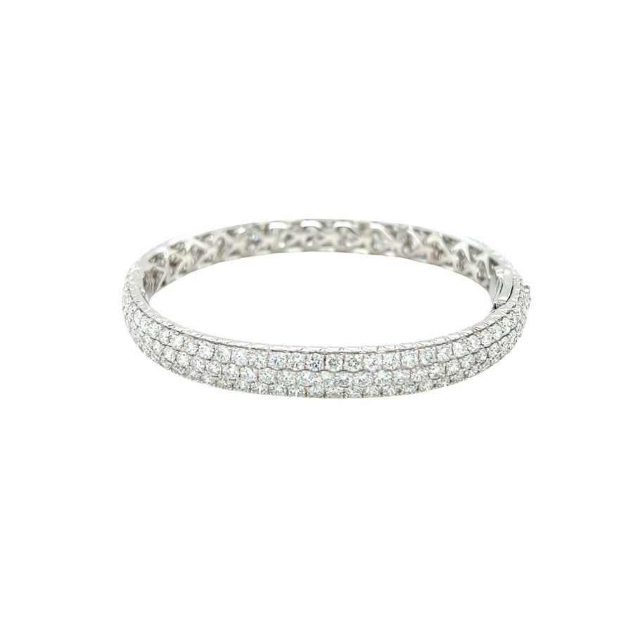 Diamond Pave Bangle - DBTIJ02348