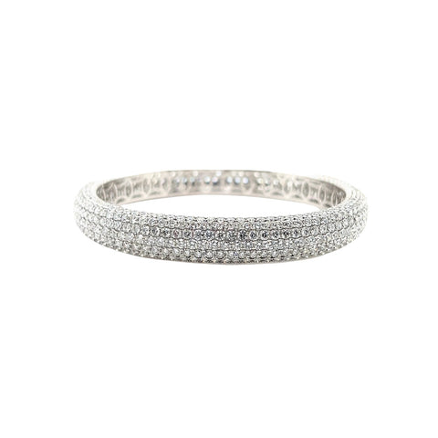 Diamond Pave Bangle-Diamond Pave Bangle - DBTIJ02357