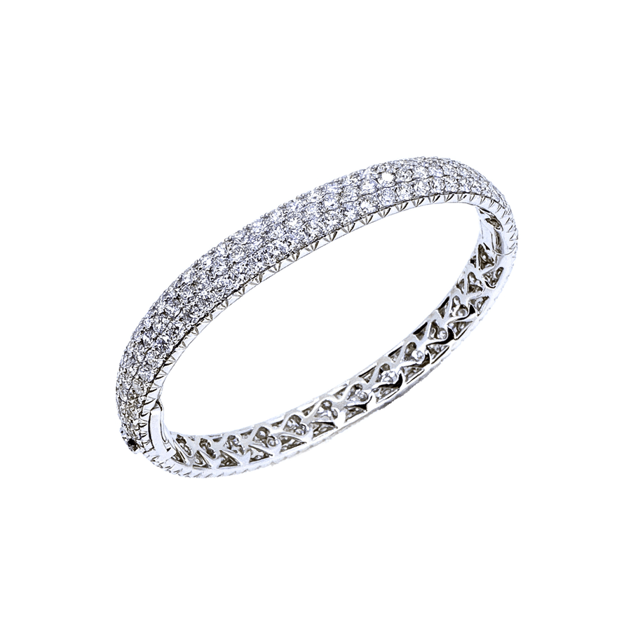 Diamond Pavé Bangle - DBTIJ02464