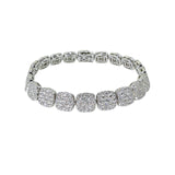 Diamond Pave Squares Bracelet-Diamond Pave Squares Bracelet - DBTIJ02375