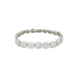 Diamond Pave Squares Bracelet-Diamond Pave Squares Bracelet - DBTIJ02375