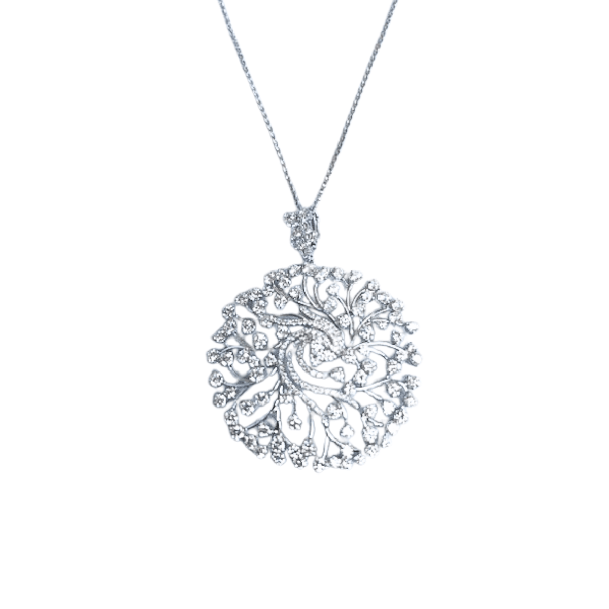 Diamond Pendant and Chain DNMXM00695