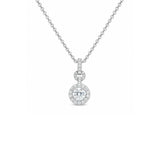 Diamond Pendant and Chain-Diamond Pendant and Chain