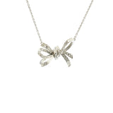 Diamond Ribbon Necklace-Diamond Ribbon Necklace - DNUJD00612