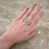 Diamond Ribbon Ring-Diamond Ribbon Ring - DRUJD00588