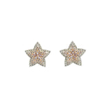 Diamond Star Earring Studs-Diamond Star Earring Studs - DEUJD00349