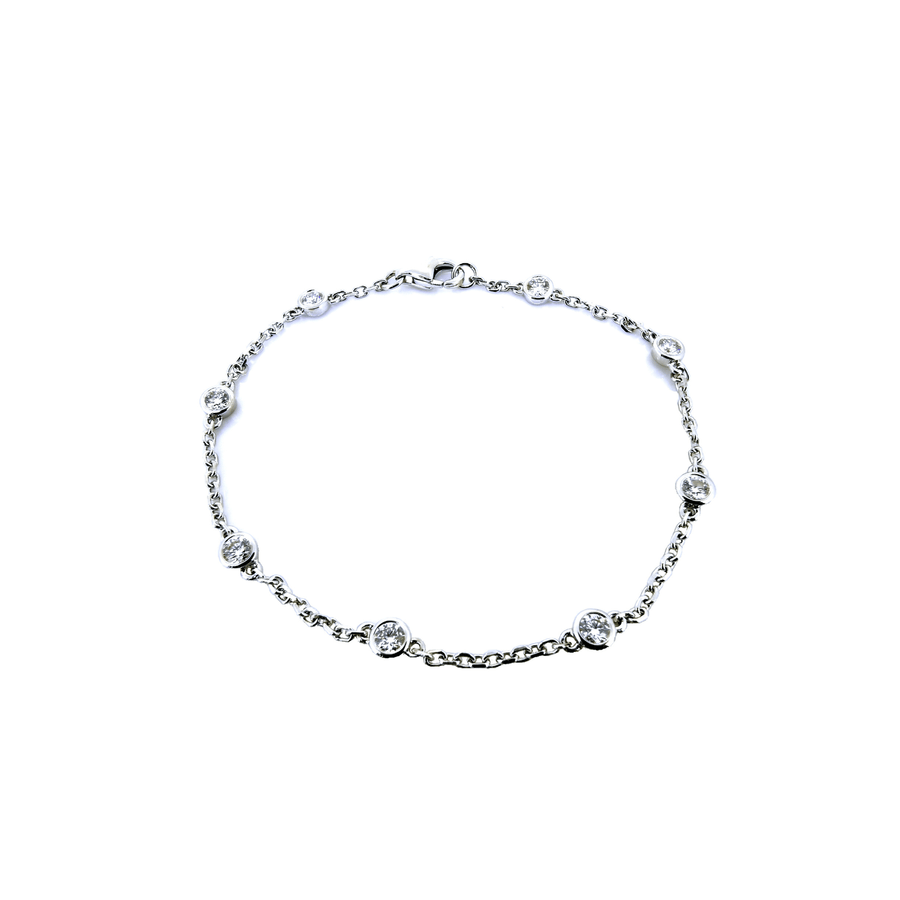 Diamond Station Bracelet - DBTIJ02507