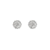 Diamond Stud Earrings-Diamond Stud Earrings - DESOL05461