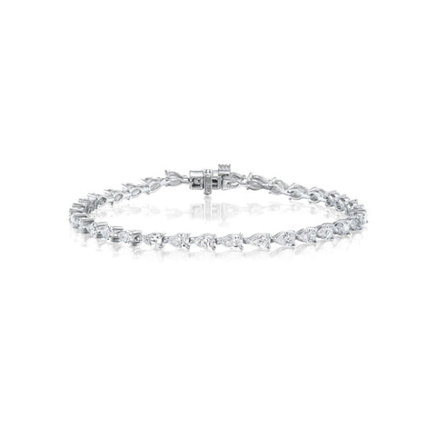 Diamond Tennis Bracelet-Diamond Tennis Bracelet - 53790