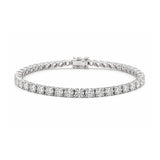 Diamond Tennis Bracelet - 7.03 CT-Diamond Tennis Bracelet