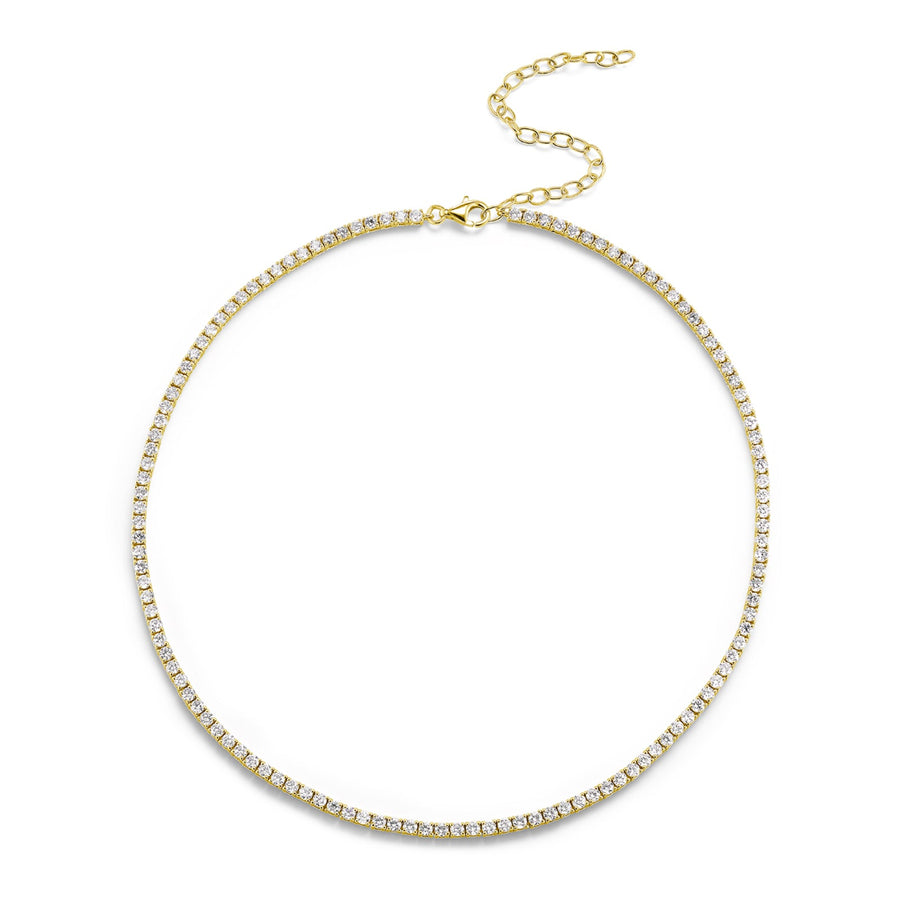 Diamond Tennis Necklace - DNNKA00729