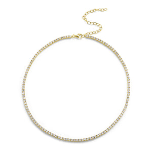 Diamond Tennis Necklace-Diamond Tennis Necklace - DNNKA00729