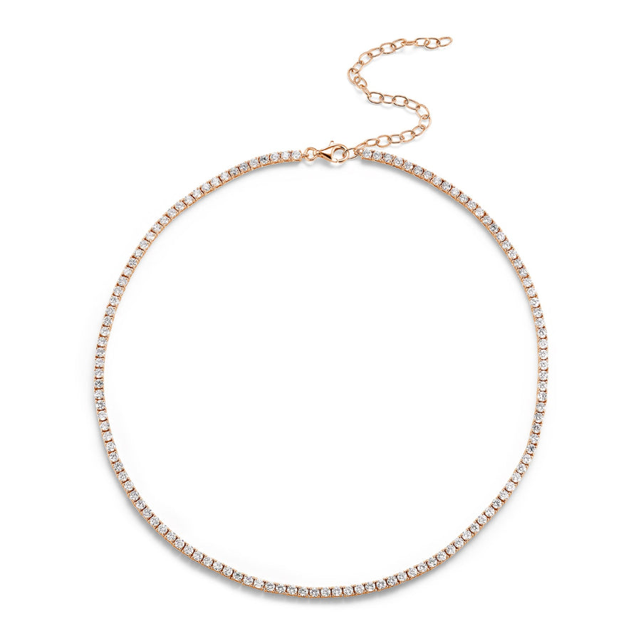 Diamond Tennis Necklace - DNNKA00745
