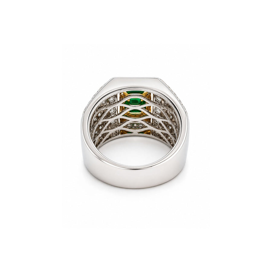 Emerald Diamond Ring