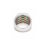 Emerald Diamond Ring-Emerald Diamond Ring