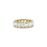 Emerald-shaped Diamond Band-Emerald-shaped Diamond Band DRNKA05229