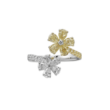 Flower Diamond Ring-Flower Diamond Ring - DRRTJ00055