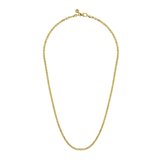 Gabriel & Co. 22 Inch 14K Yellow Gold Hollow Men's Link Chain Necklace-Gabriel & Co. 22 Inch 14K Yellow Gold Hollow Men's Link Chain Necklace NKM7010-22Y4JJJ