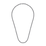 Gabriel & Co. 22 Inch 4mm 925 Sterling Silver Solid Men's Round Box Chain Necklace-Gabriel & Co. 22 Inch 4mm 925 Sterling Silver Solid Men's Round Box Chain Necklace NKM2141-22SVJJJ