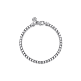 Gabriel & Co. 5mm 925 Sterling Silver Solid Mens Box Chain Bracelet-Gabriel & Co. 5mm 925 Sterling Silver Solid Mens Box Chain Bracelet TBM2078SVJJJ