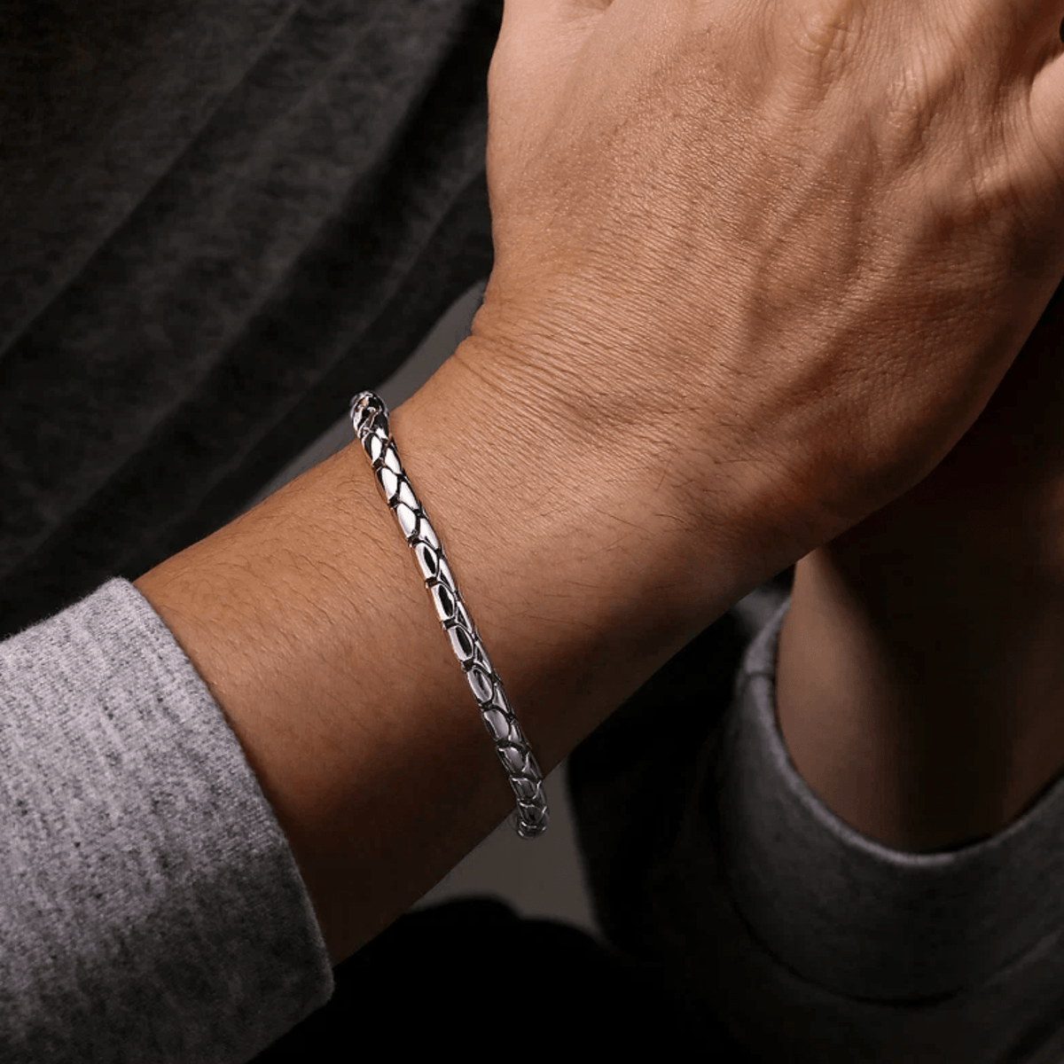 Gabriel & Co. 925 Sterling Silver Tubular Chain Bracelet TBM4522SVJJJ