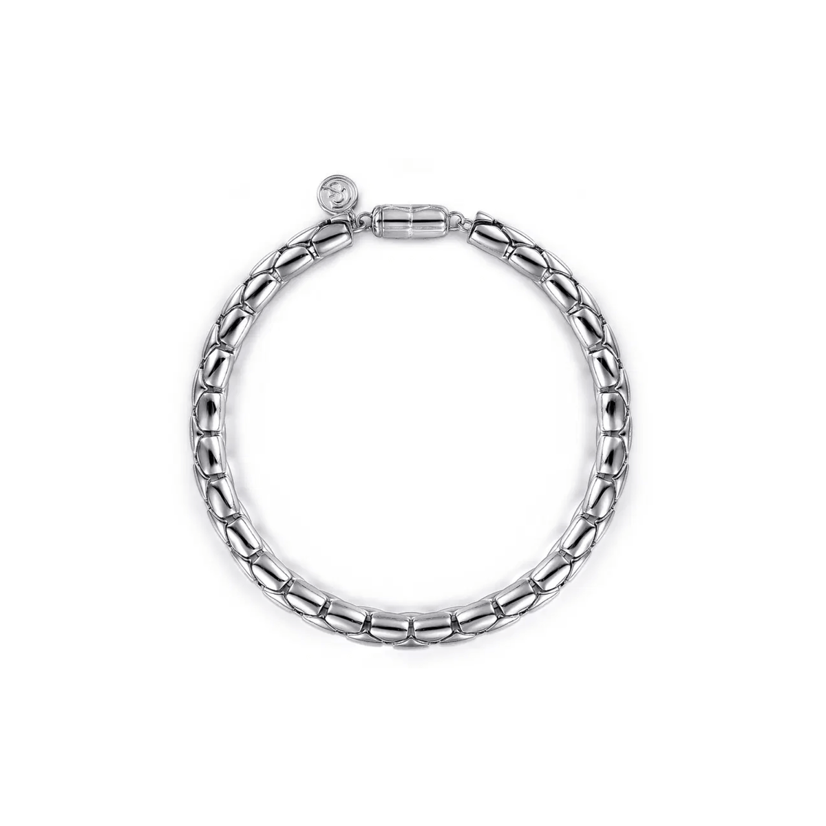Gabriel & Co. 925 Sterling Silver Tubular Chain Bracelet TBM4522SVJJJ