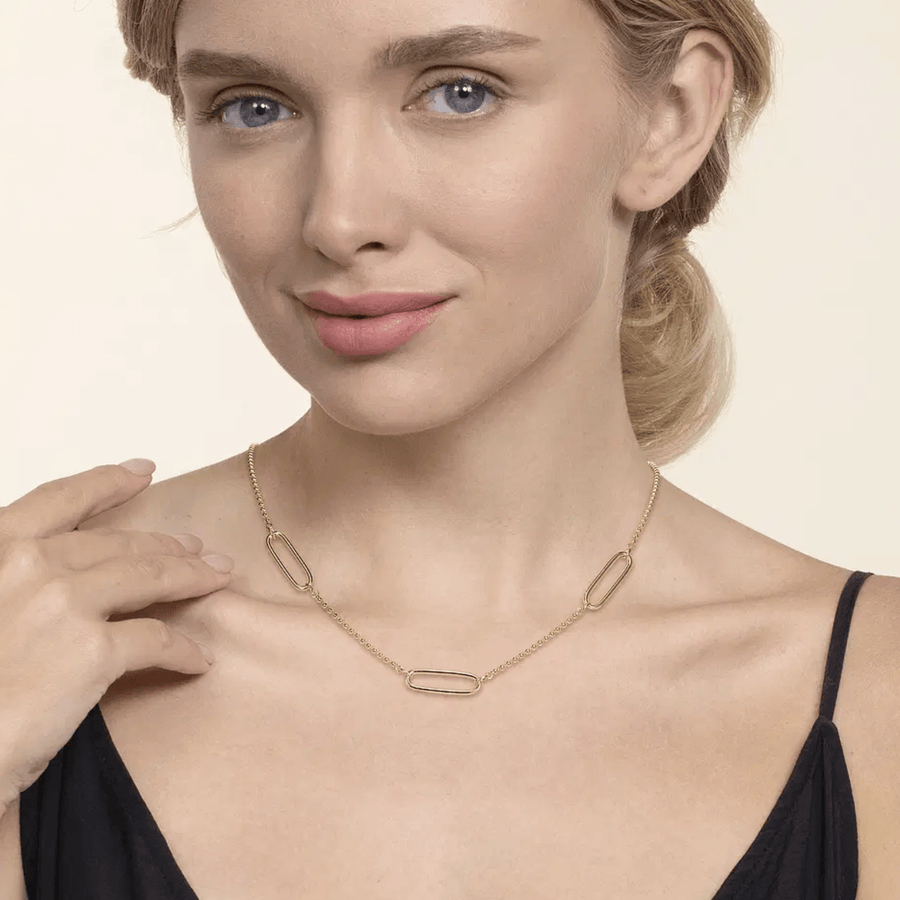 Gabriel & Co. Bujukan and Link Station Necklace - NK7804Y4JJJ