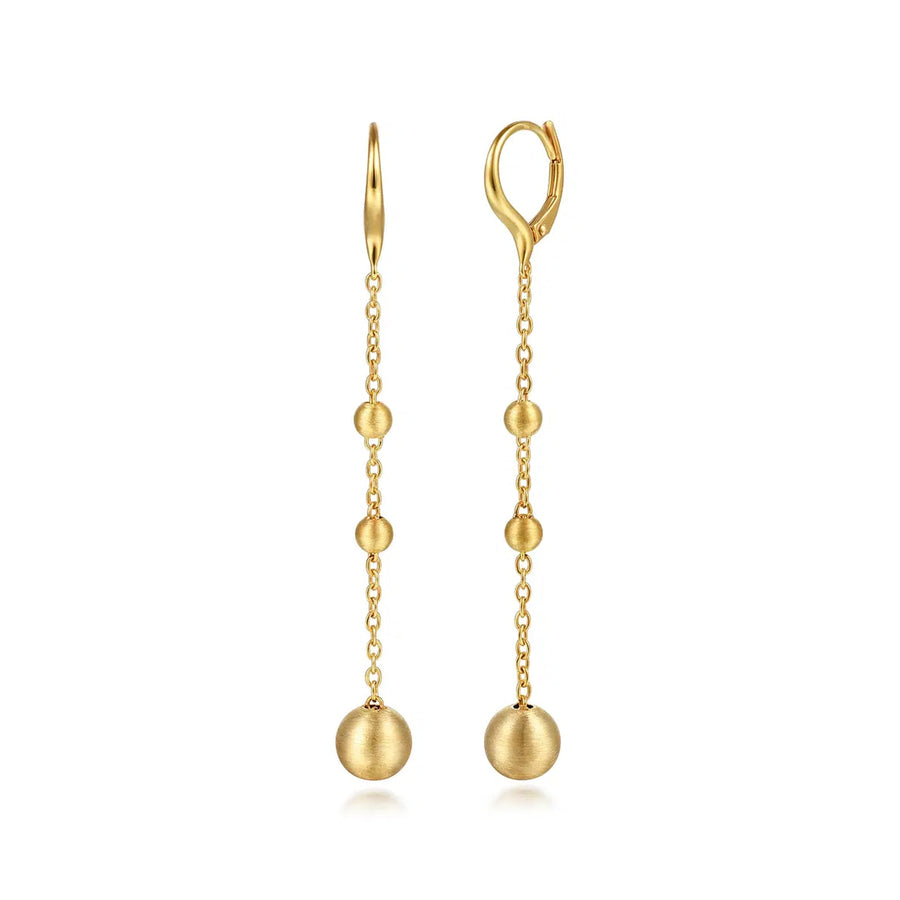 Gabriel & Co. Bujukan Ball Leverback Drop Earrings - EG15498Y4JJJ
