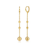 Gabriel & Co. Bujukan Ball Leverback Drop Earrings-Gabriel & Co. Bujukan Ball Leverback Drop Earrings - EG15498Y4JJJ