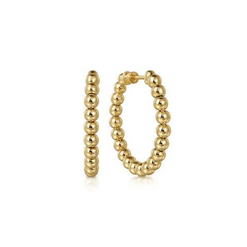 Gabriel & Co. Bujukan Beads Classic Hoop Earrings-Gabriel & Co. Bujukan Beads Classic Hoop Earrings - EG15132Y4JJJ