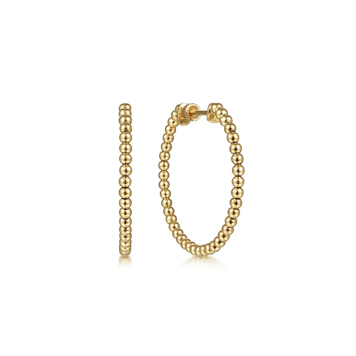 Gabriel & Co. Bujukan Classic Hoop Earrings 30mm - EG13929Y4JJJ