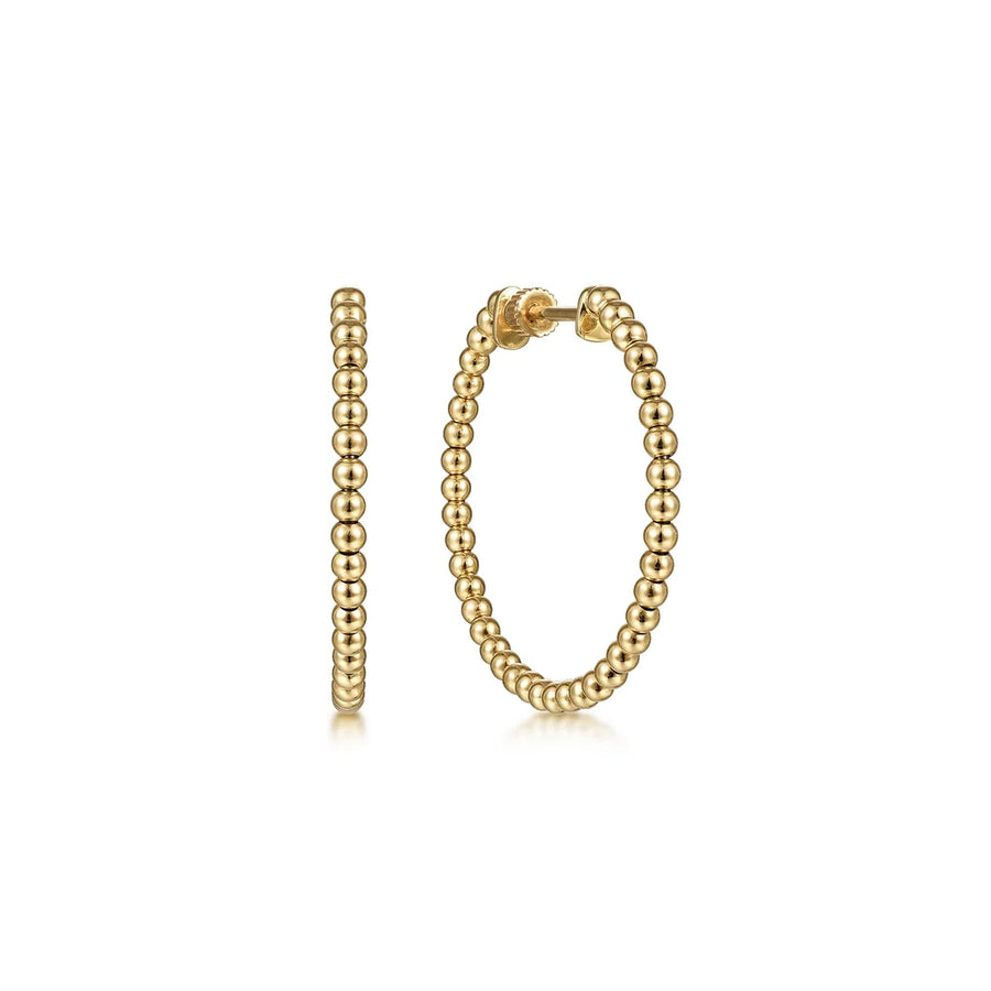 Gabriel & Co. Bujukan Classic Hoop Earrings 30mm - EG13929Y4JJJ