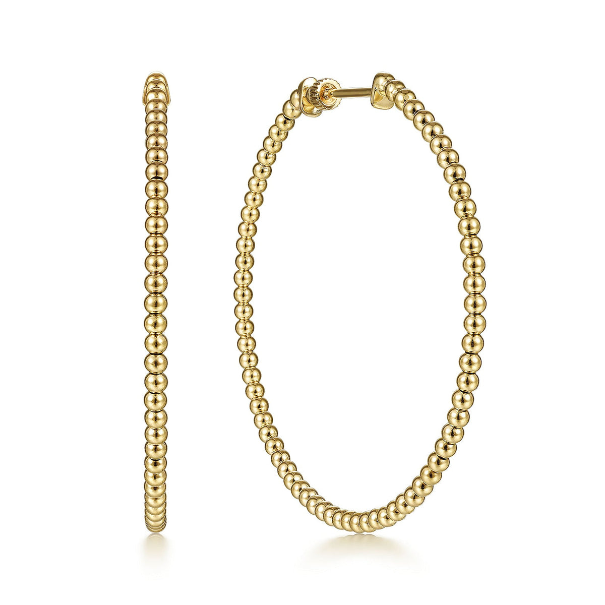 Gabriel & Co. Bujukan Classic Hoop Earrings 50mm - EG13931Y4JJJ