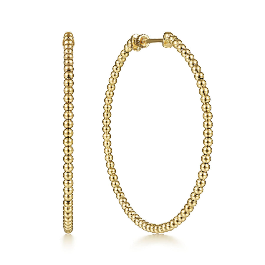 Gabriel & Co. Bujukan Classic Hoop Earrings 50mm - EG13931Y4JJJ