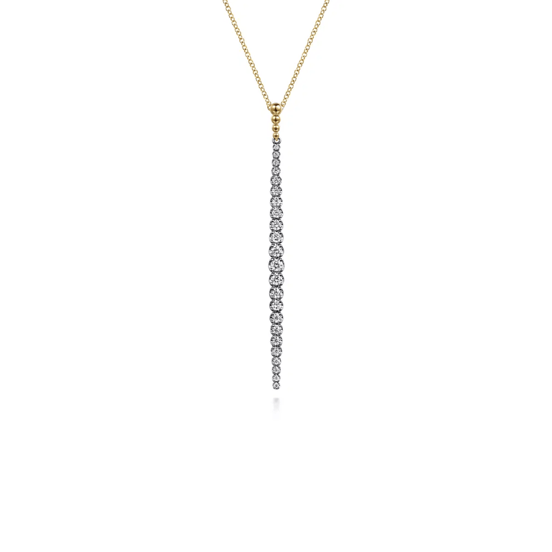 Gabriel & Co. Bujukan Diamond Bar Pendant Necklace-Gabriel & Co. Bujukan Diamond Bar Pendant Necklace - NK7787M45JJ