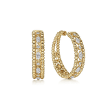 Gabriel & Co. Bujukan Diamond Classic Hoop Earrings-Gabriel & Co. Bujukan Diamond Classic Hoop Earrings - EG15051Y44JJ
