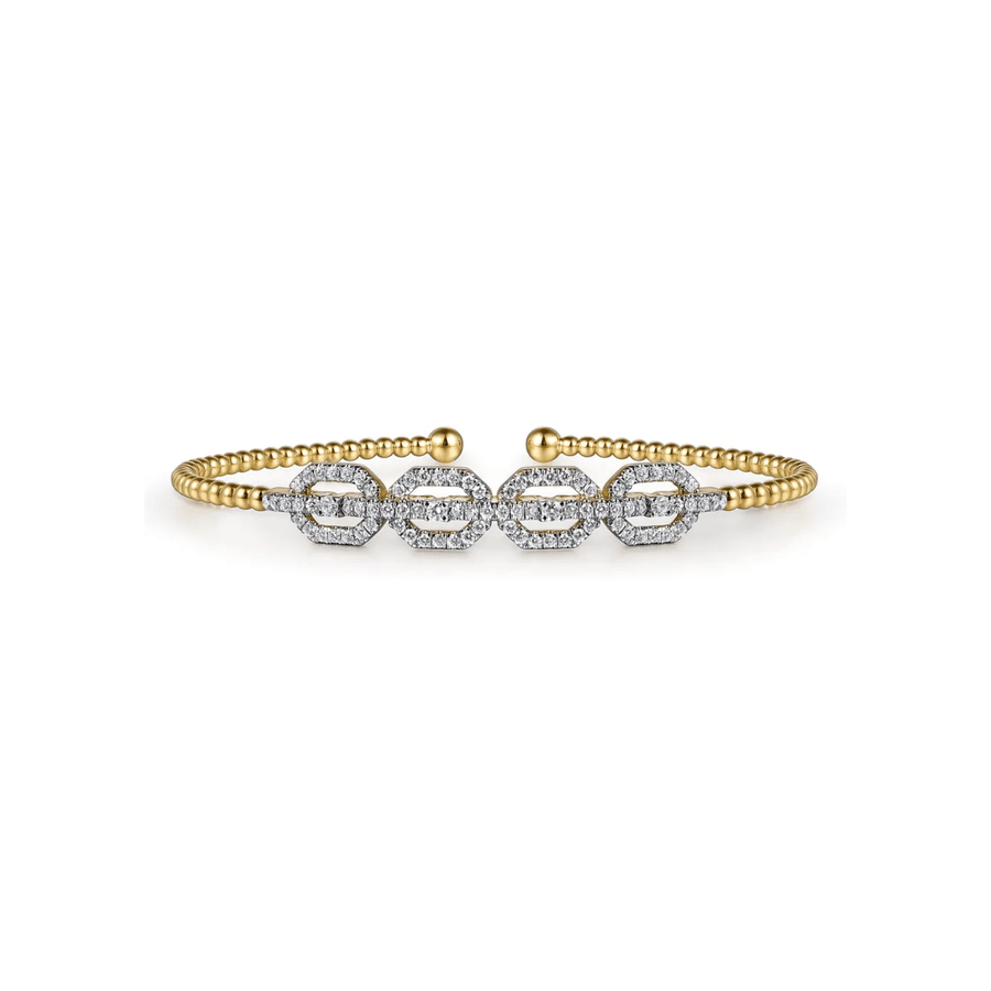 Gabriel & Co. Bujukan Diamond Linked Bangle BG4229-62Y45JJ
