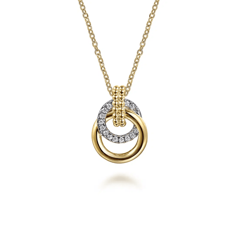 Gabriel & Co. Bujukan Diamond Pendant Necklace-Gabriel & Co. Bujukan Diamond Pendant Necklace - NK7820M45JJ